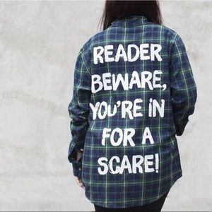 Cakeworthy - Goosebumps flannel - Size Medium